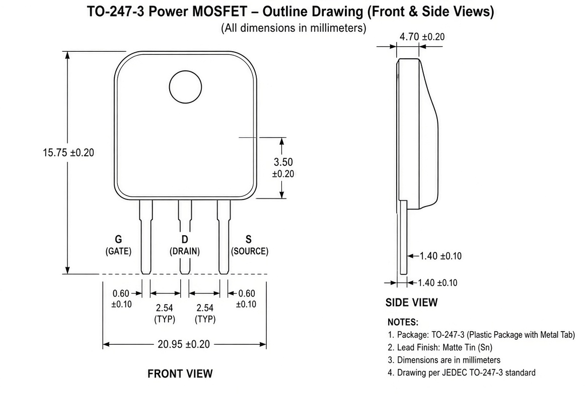 CV-SiC-1200-80 package outline